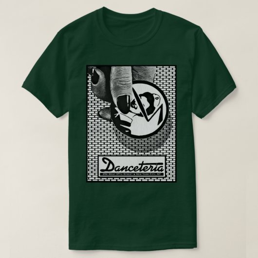 Vintage Danceteria Defunktional Nightclub 80er Pun T-Shirt (Design vorne)