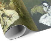 Vintage Dancing Imps Wrapping Paper Geschenkpapier (Rolleneckpunkt)