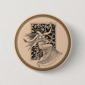 Vintage Dancing-Taste Button (Vorderseite)