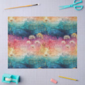 Vintage Dandelion Abstract Pattern (1) Seidenpapier (Basteln)