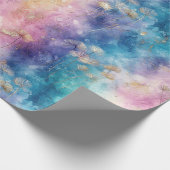 Vintage Dandelion Abstract Pattern (2) Geschenkpapier (Ecke)
