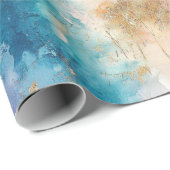 Vintage Dandelion Abstract Pattern (2) Geschenkpapier (Rolleneckpunkt)