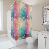 Vintage Dandelion Abstract Pattern (4) Duschvorhang (Beispiel)