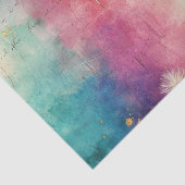 Vintage Dandelion Abstract Pattern (4) Seidenpapier (Detail)