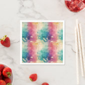 Vintage Dandelion Abstract Pattern (4) Serviette (Beispiel)