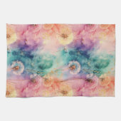 Vintage Dandelion Abstract Pattern (5) Geschirrtuch (Horizontal)