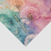 Vintage Dandelion Abstract Pattern (5) Seidenpapier (Detail)