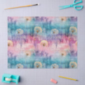 Vintage Dandelion Abstract Pattern (6) Seidenpapier (Basteln)