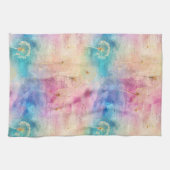 Vintage Dandelion Abstract Pattern (7) Geschirrtuch (Horizontal)
