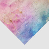 Vintage Dandelion Abstract Pattern (7) Seidenpapier (Detail)