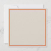 Vintage Dandelion-Stiefmütterchen Besetztes Bienen Karte (Rückseite)