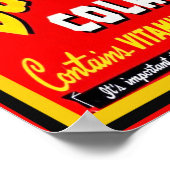 Vintage Dandy Cola Werbung Poster (Ecke)