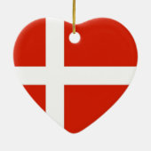 Vintage dänische Königliche Wappen Dänemarks Keramikornament (Hinten)