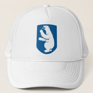 Vintage dänische Königliche Wappen Grönlands Truckerkappe