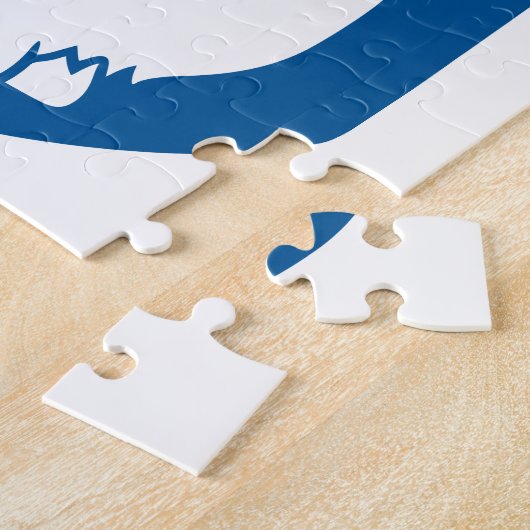 Vintage dänische Wappen Puzzle (Seite)