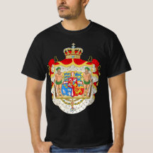 Vintage dänisches königliches Wappen Dänemarks