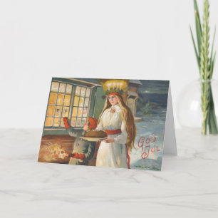 Vintage dänisches Weihnachten God Jul