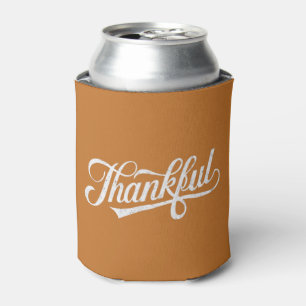 Vintage dankbares Erntedankfest Herbst Geschenk Dosenkühler