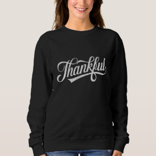 Vintage dankbares Erntedankfest Herbst Geschenk Sweatshirt