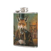 Vintage Dapper angesagte Flasche Fox Flachmann (Links)