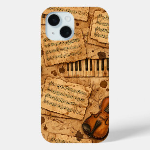 Vintage Dark Academia Ästhetik Muster Case-Mate iPhone Hülle