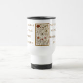 Vintage Dark Academia Botanischer Reisebecher (Mittel)