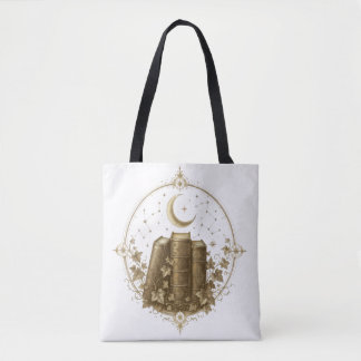 Vintage-Dark-Academia-Bücher-Tragetaschen Tasche