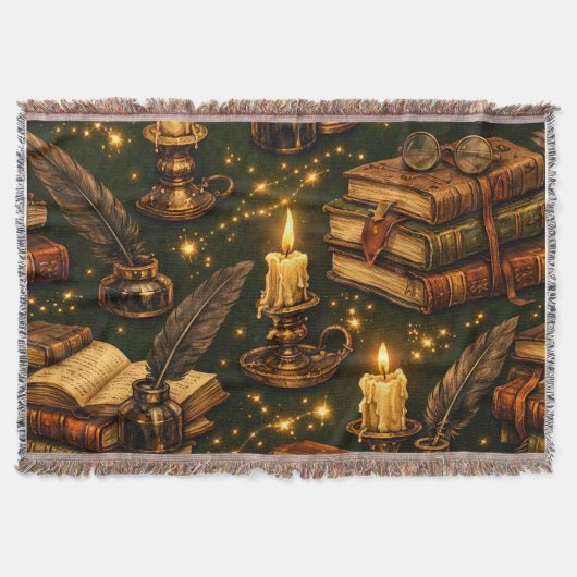 Vintage Dark Academia Magiebücher  Decke (Vorderseite)