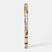 Vintage Dark Academia Raven iPhone 16 Hülle (Linke Seite)