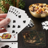 Vintage Dark Academia Spielkarten (In Situ)