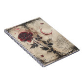 Vintage Dark Gothic Notizblock (Rechte Seite)