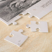 Vintage Darstellung der Eisfischerei (1872) Puzzle (Seite)