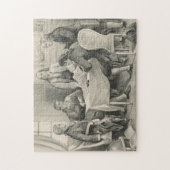 Vintage Darstellung des Deklarationsausschusses Puzzle (Vertikal)