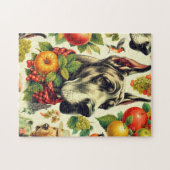 Vintage Darstellung des großen Dan Dog Puzzle (Horizontal)