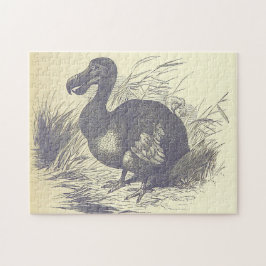 Vintage Darstellung eines Dodo-Bird-Puzzles Puzzle