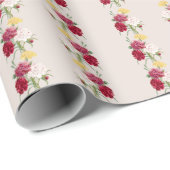 Vintage Darstellung Geschenkpapier (Rolleneckpunkt)
