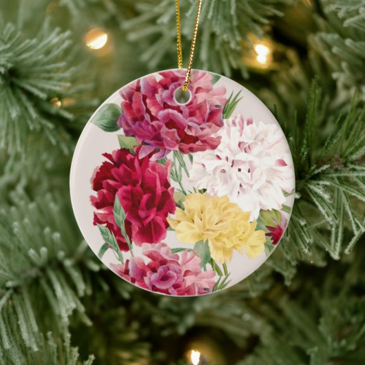 Vintage Darstellung Keramik Ornament (Baum)