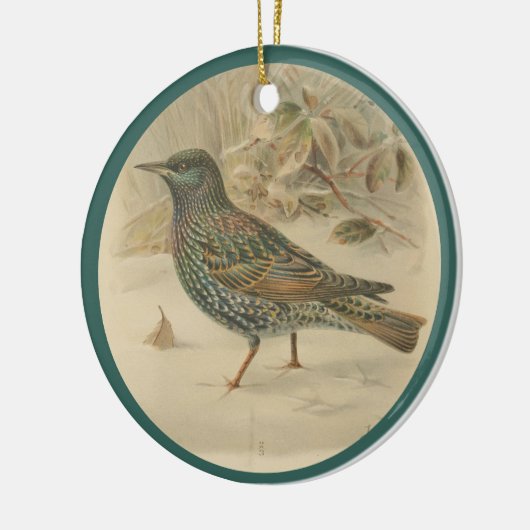 Vintage Darstellung Keramik Ornament (Links)