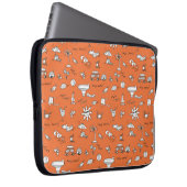 Vintage Darstellung Laptopschutzhülle (Vorne Rechts)
