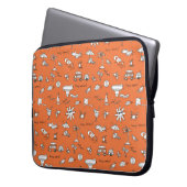 Vintage Darstellung Laptopschutzhülle (Vorderseite Links)