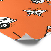 Vintage Darstellung Poster (Ecke)