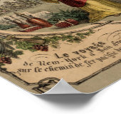 Vintage Darstellung Poster (Ecke)