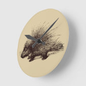 Vintage Darstellung Runde Wanduhr (Winkel)