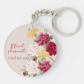 Vintage Darstellung Schlüsselanhänger (Rückseite)