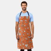 Vintage Darstellung Schürze (Getragen)