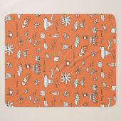 Vintage Darstellung Sherpadecke (Vorderseite (Horizontal))