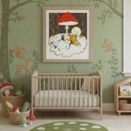 Vintage Darstellung von Else Wenz Vietor Poster