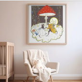 Vintage Darstellung von Else Wenz Vietor Poster