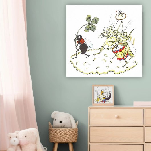 Vintage Darstellung von Else Wenz Vietor Poster