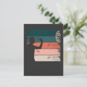 Vintage Darts Arrow Dartboard Dart Liebhaber Postkarte (Stehend Vorderseite)